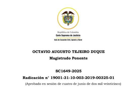 juridicascol's tweet photo. CUANDO EL CAUSANTE RECONOCE VOLUNTARIAMENTE A UN HIJO EN INSTRUMENTO PÚBLICO, LOS HEREDEROS PIERDEN EL DERECHO A IMPUGNAR LA FILIACIÓN, SALVO QUE PRUEBEN LA NULIDAD DEL ACTO.

La Corte Suprema de Justicia resolvió no casar la sentencia que negó la impugnación del reconocimiento de paternidad promovida por la hermana del causante, quien alegaba que este no era el padre biológico de la menor. Aunque dentro del proceso se planteó la ausencia de vínculo genético e incluso se aportaron declaraciones en ese sentido, la Corte concluyó que dicho aspecto no era suficiente para desvirtuar la filiación.

El alto tribunal precisó que la norma aplicable era el artículo 219 del Código Civil, el cual regula de manera especial la legitimación de los herederos para impugnar la paternidad. Conforme a esta disposición, si el padre reconoce expresamente al hijo en un instrumento público —como ocurrió en este caso mediante el registro civil y actos notariales reiterados—, el derecho de los herederos a impugnar la filiación cesa definitivamente.

La Corte también aclaró que la impugnación solo sería viable si se demostraban vicios del consentimiento, incapacidad del reconociente o nulidad del acto de reconocimiento, lo cual no fue acreditado. Asimismo, reiteró que la filiación no se reduce exclusivamente a la verdad biológica, sino que puede fundarse en la voluntad responsable, la estabilidad familiar y elementos socioafectivos.

En consecuencia, al encontrarse probado que el reconocimiento fue libre, reiterado y válido, y al no existir causales de nulidad, la Corte confirmó que la demandante carecía de derecho para impugnar la paternidad, manteniendo incólume el estado civil de la menor.

👩‍⚖️¿DESEAS ESTAR ACTUALIZADO A DIARIO DE TODA LA JURISPRUDENCIA DEL PAIS? SUSCRIBETE 👉 https://t.co/inw3mS0ycq