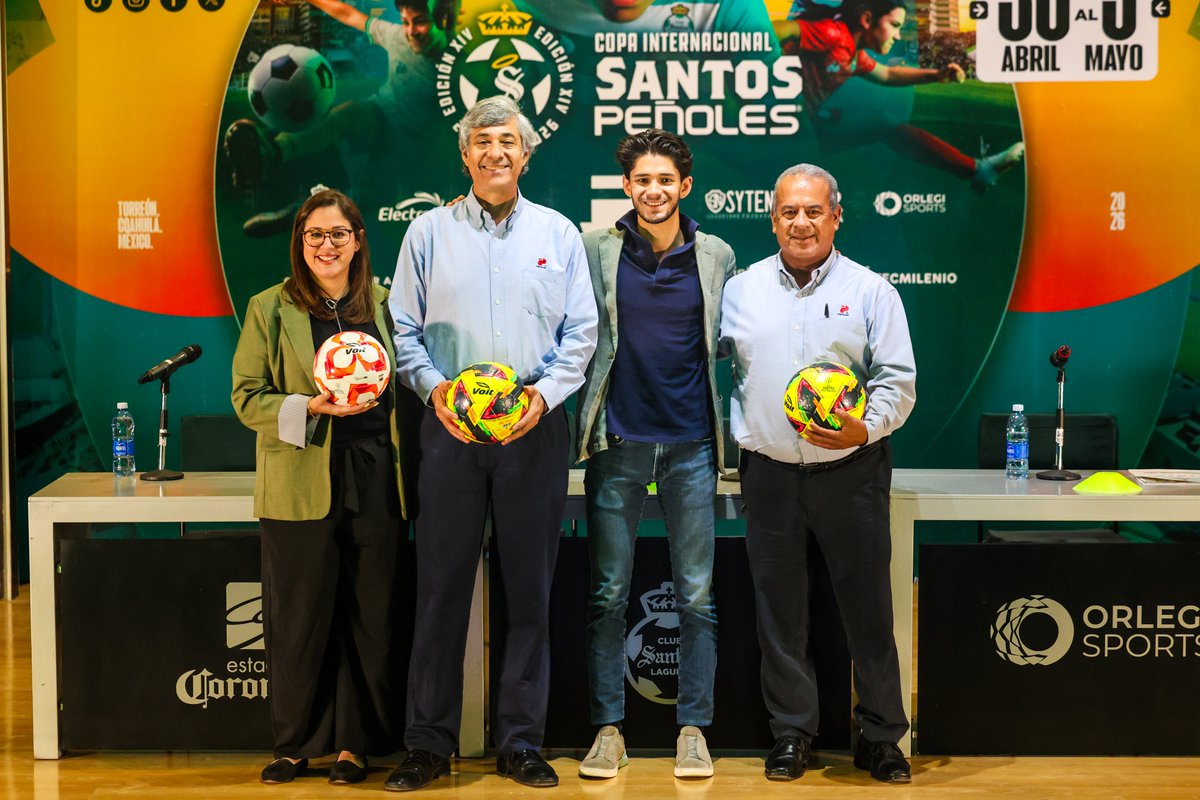 Se llevó a cabo la presentación oficial de la Copa Internacional Santos Peñoles 2026. 🏆🤩

⬇️Aquí todos los detalles de esta nueva edición de la mejor copa de México. ⚽️🏟️

📰: clubsantos.mx/articles/33326