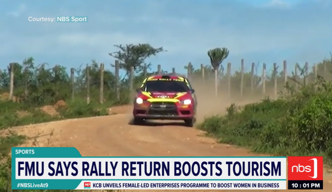 nbstv's tweet photo. The Federation of Motorsport Clubs of Uganda (FMU) has revealed reasons why the Pearl of Africa Uganda rally is returning to Mbarara for the second consecutive time.
@MMKaddu
#NBSLiveAt9 #NBSUpdates https://t.co/sMoKZtuDhn