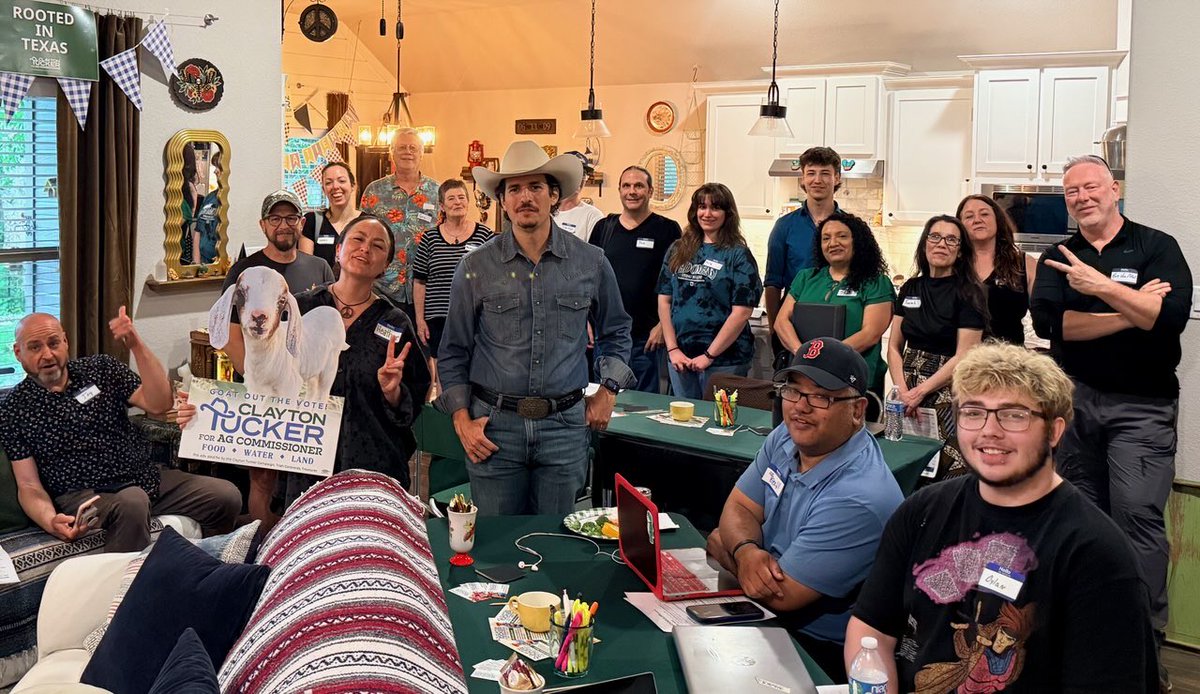 ClaytonTuckerTX's tweet image. A big thank you to everyone who joined our Temple volunteer party! 

We’re building a movement to put Texans before Big Tech. You in? 

claytontuckertx.com/volunteer

#texas #datacenters #bigtech #ai
