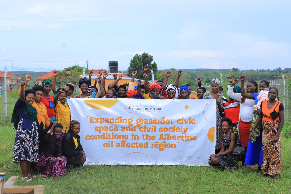 Eacophostcmty's tweet photo. Expanding civic space for human rights defenders requires safety, legal awareness, and inclusion.

In trainings conducted in the Albertine region, HRDs highlighted that wellness, legal literacy, and empowerment remain key to enabling safe civic engagement. https://t.co/blcwLfFzkF