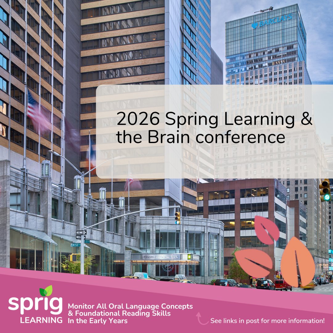 SprigLearning's tweet image. The 2026 Learning and the Brain Conference starts today, organized by @learningandtheb. This year's theme is "Teaching Executive Skills", exploring the crucial interconnecting links between cognitive control, memory, achievement and more. See details: learningandthebrain.com/conference-552…
#edu