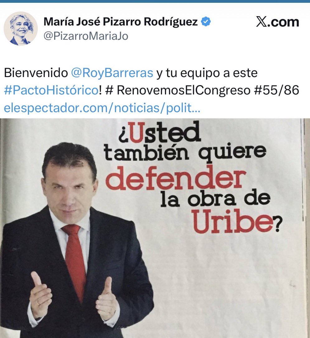 Así van por la vida….

Ayer aquí, ¿y mañana?
Predecible …

A la Senadora Pizarro sólo le molesta la gente que cambia de bando cuando salen de su movimiento, no cuando entran.