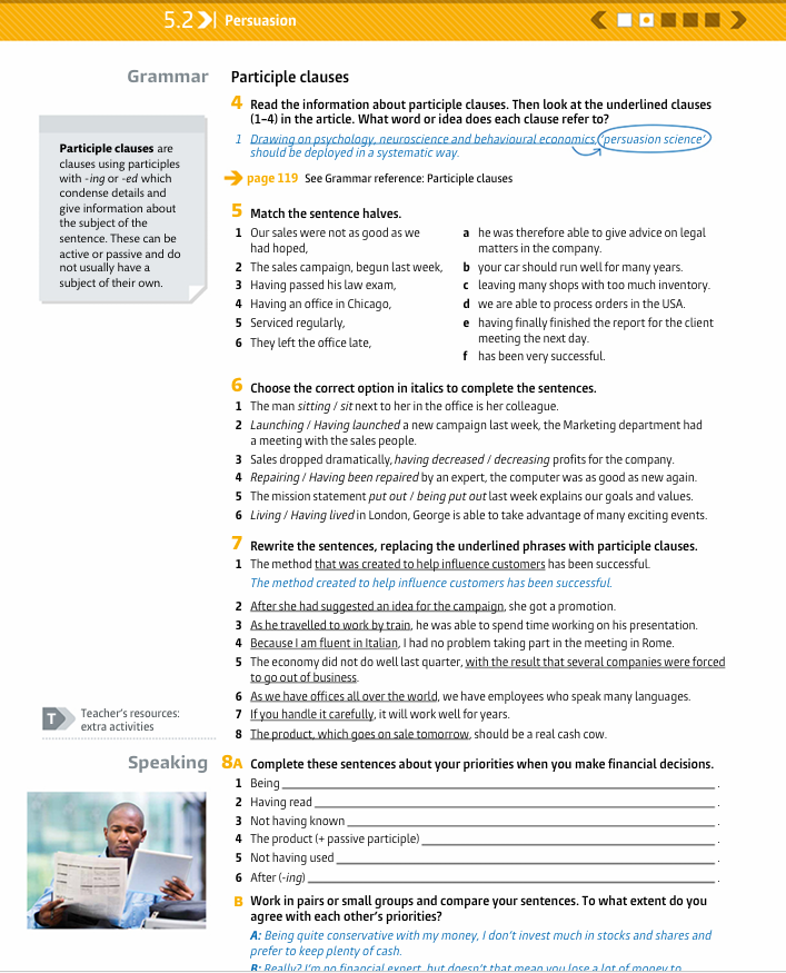 Mo_Americanoid's tweet image. Someone to elaborate a page confusing and dry like this must hate their students - could it be drier?! #BusinessPartner - who designed a page like this - add a picture solves it all? #ELT #TEFL 
"Hating their students, the publishers wrote a coursebook like Business Partner."