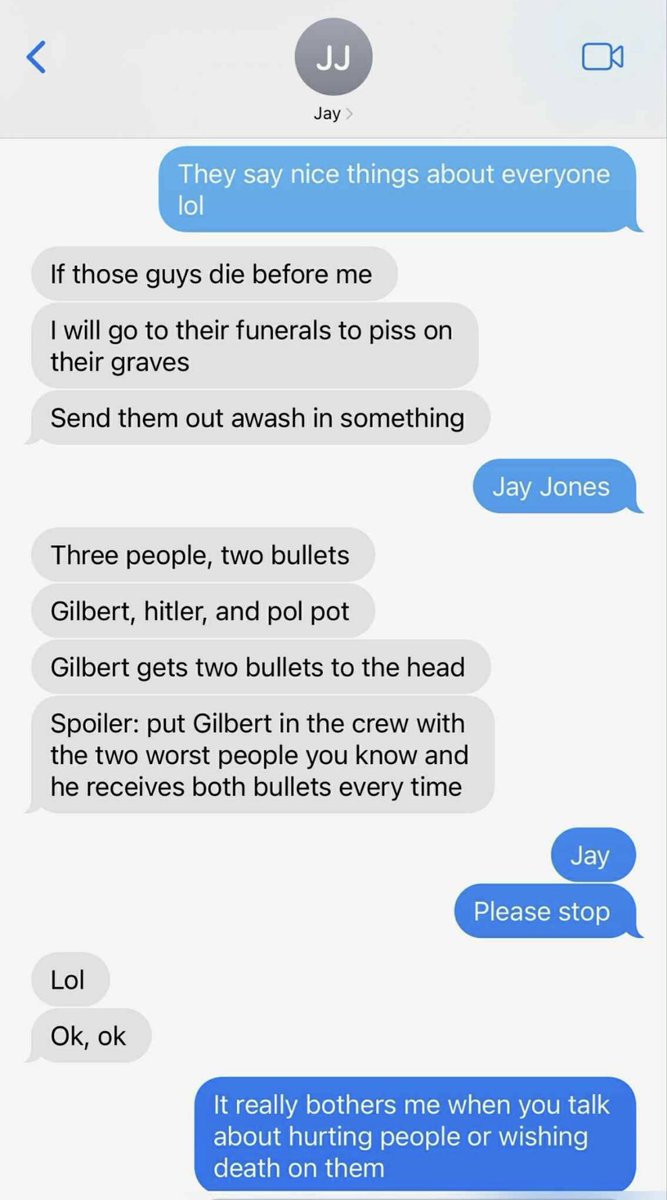 <a href="/AGJayJones/">Attorney General Jay Jones</a> You need to shut the fuck up.