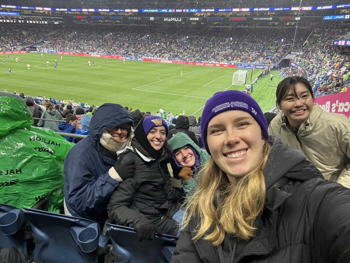 TARE_Lab's tweet photo. Susy, Katherine, Janie, and Dr. Robinson represented the TARE Lab at yesterday’s #shebelieves summit.   

We also cheered on the USWNT in their friendly against Japan on Tuesday with over 36,000 friends—the most attended standalone women’s sporting event in Seattle history! https://t.co/qFWqyKNbZ3