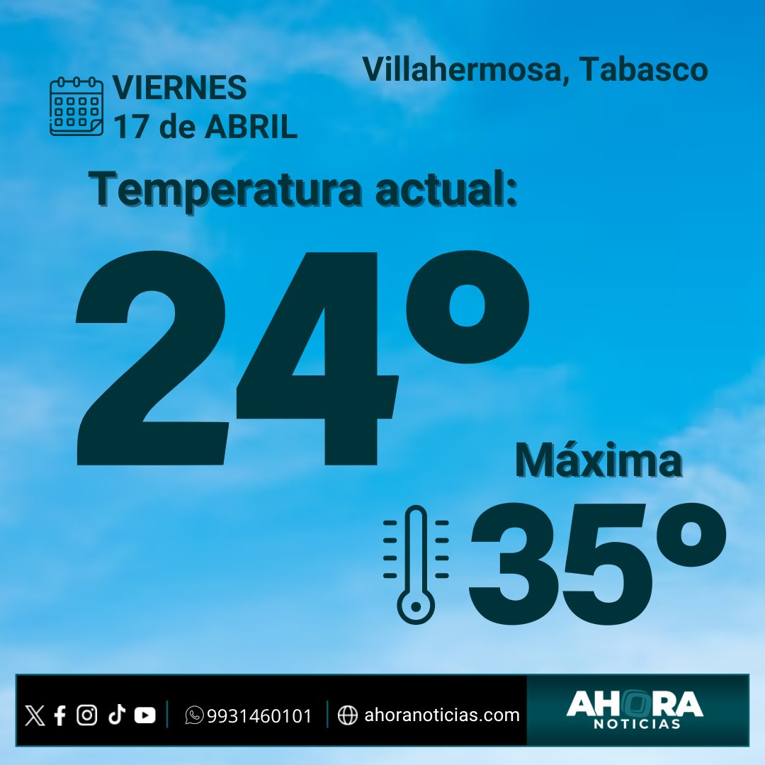 Ahora Tabasco Noticias tweet media