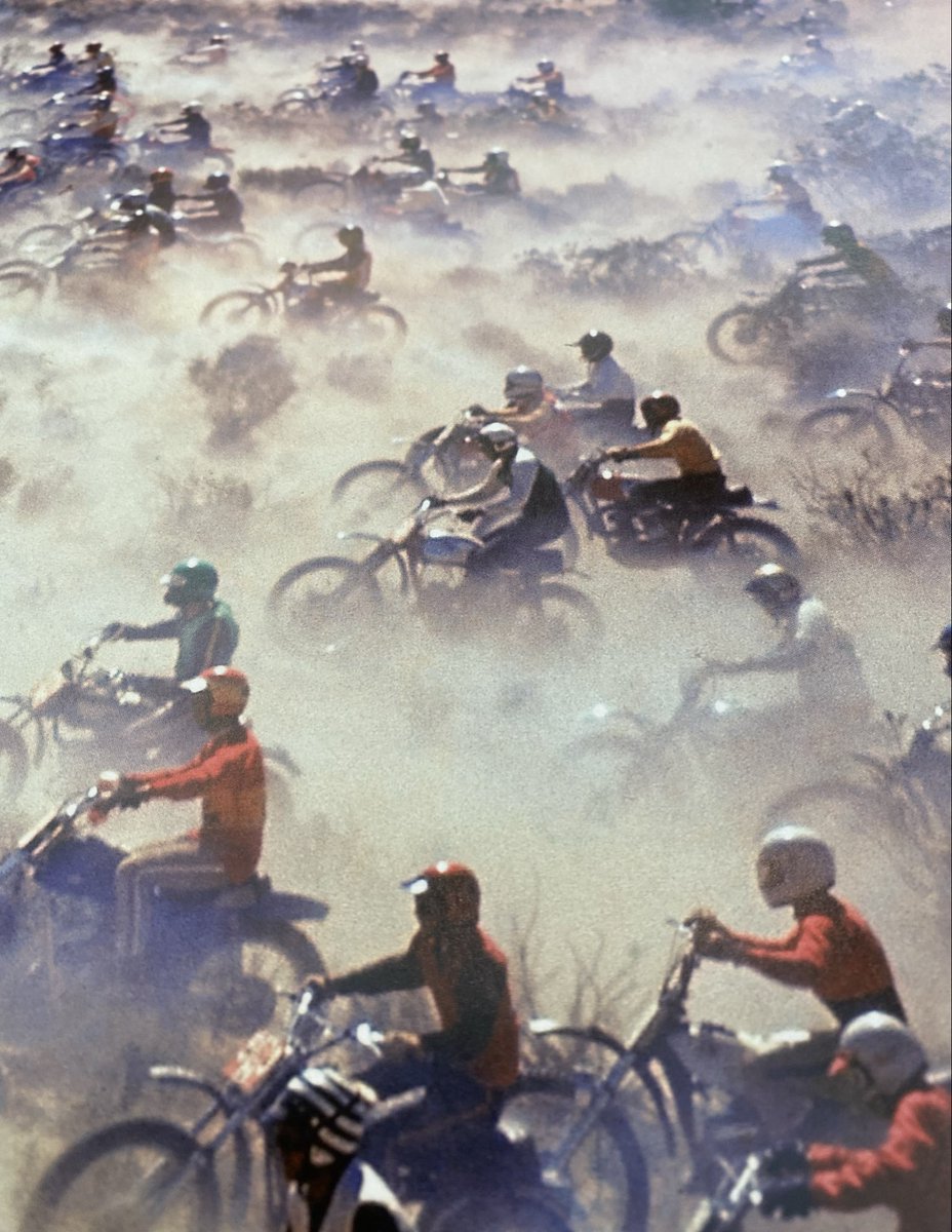 Moto_History's tweet image. American Motocross grew exponentially after the movie “On Any Sunday” in the early 1970s.  #dirtracing. #offroadracing #mxracing. #offroadsports. #motorcycleenthusiast