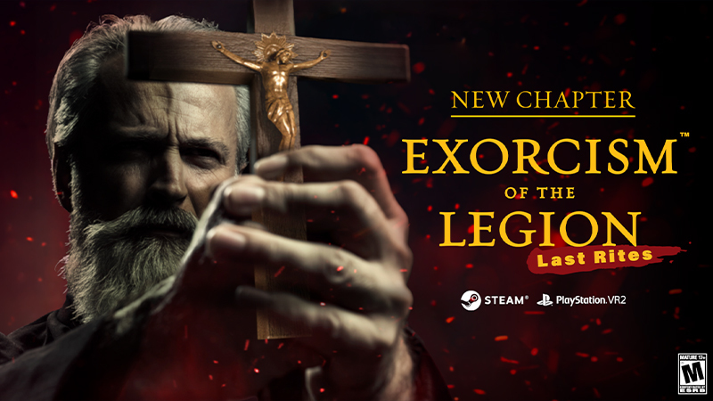 ExorcistVR's tweet image. Announcement:  @FunTrainVR has released major updates on @SteamVR and PSVR (ps5), which include a new epilogue Chapter.  This chapter is unlocked after the completion of Chapter 5: The Tomb.    #exorcist #update #vr #steamvr #psvr2
