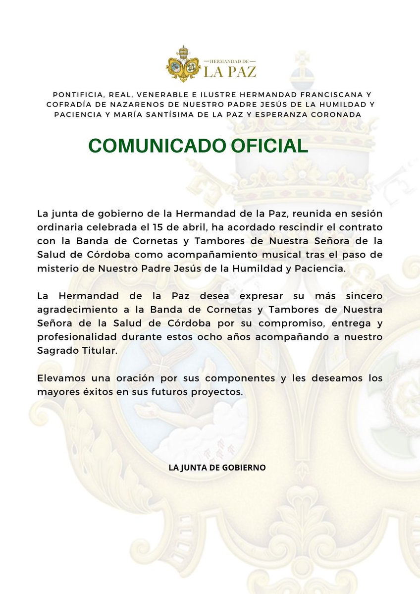 Hermandad de la Paz tweet media