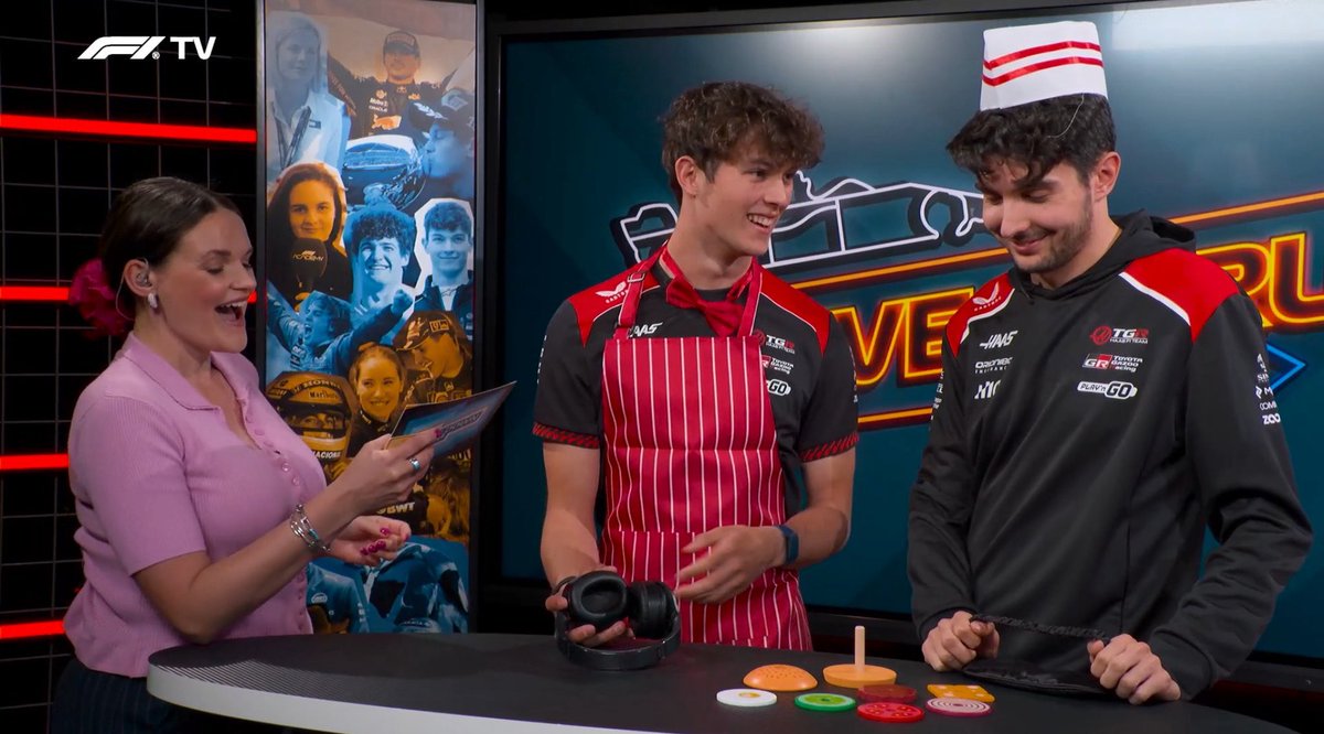 EO31_Fans's tweet image. « Alors, vous voulez quoi dans votre burger ? » 🍔

#F1 #Ocon