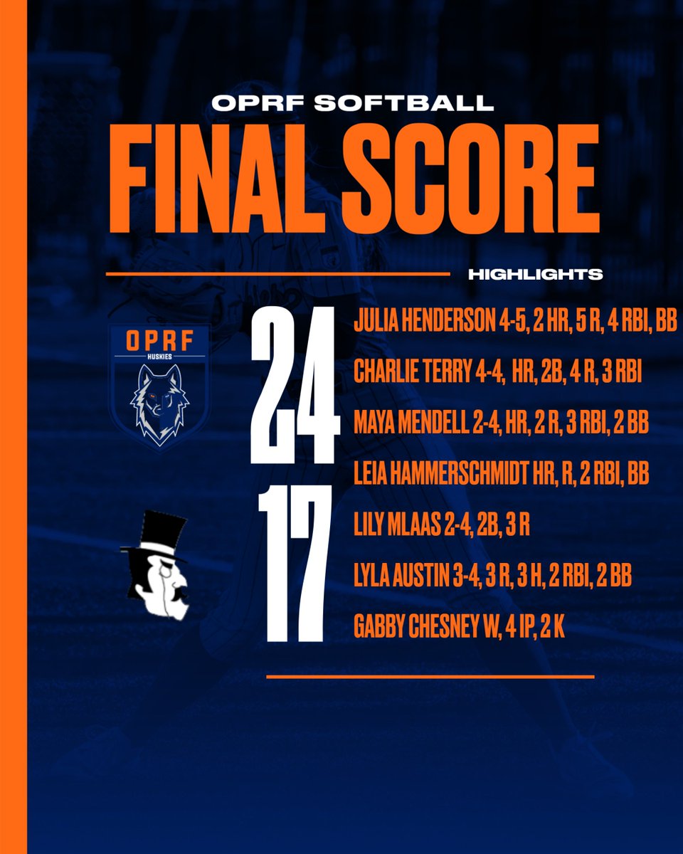 OPRFSoftball tweet media