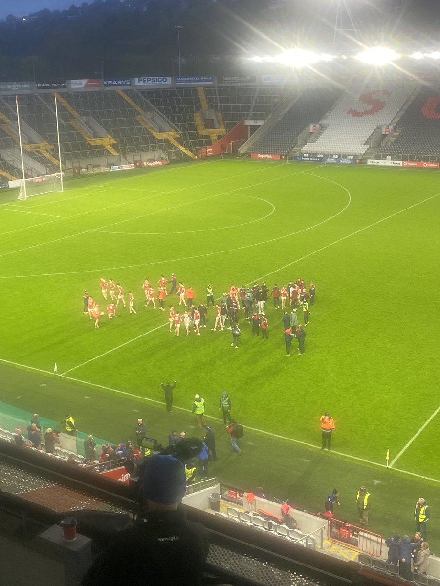 FiFinnymac's tweet photo. Significant win and a 1st at this grade since 2021 for @OfficialCorkGAA best @Kerry_Official 0-10 to 0-9 in @MunsterGAA U20 Football C’ship play @WaterfordGAA next Wednesday for a place in the final they beat @GaaClare tonight @Corks96FM @C103Cork https://t.co/wo216rhp9Q