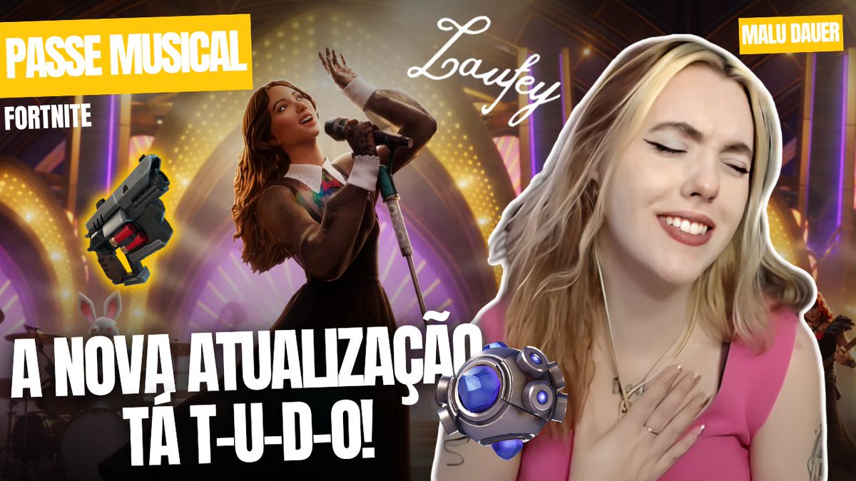 VÍDEO NOVO! LAUFEY CHEGOU NO FORTNITE!
youtu.be/fsSYtk0Bgp8