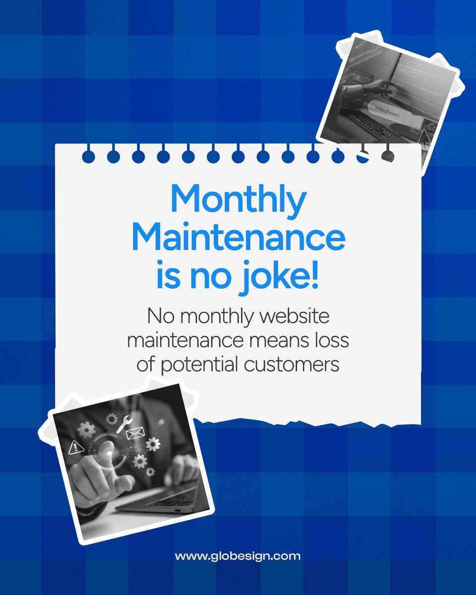 Globesign1's tweet image. With professional Website Maintenance in Chicago, your site stays secure, fast and up-to-date attracting visitors, building trust, and boosting conversions.
Learn more: globesign.com/website-mainte… 

#digitalmarketing #webdevelopment #newwebsite #webdevelopment