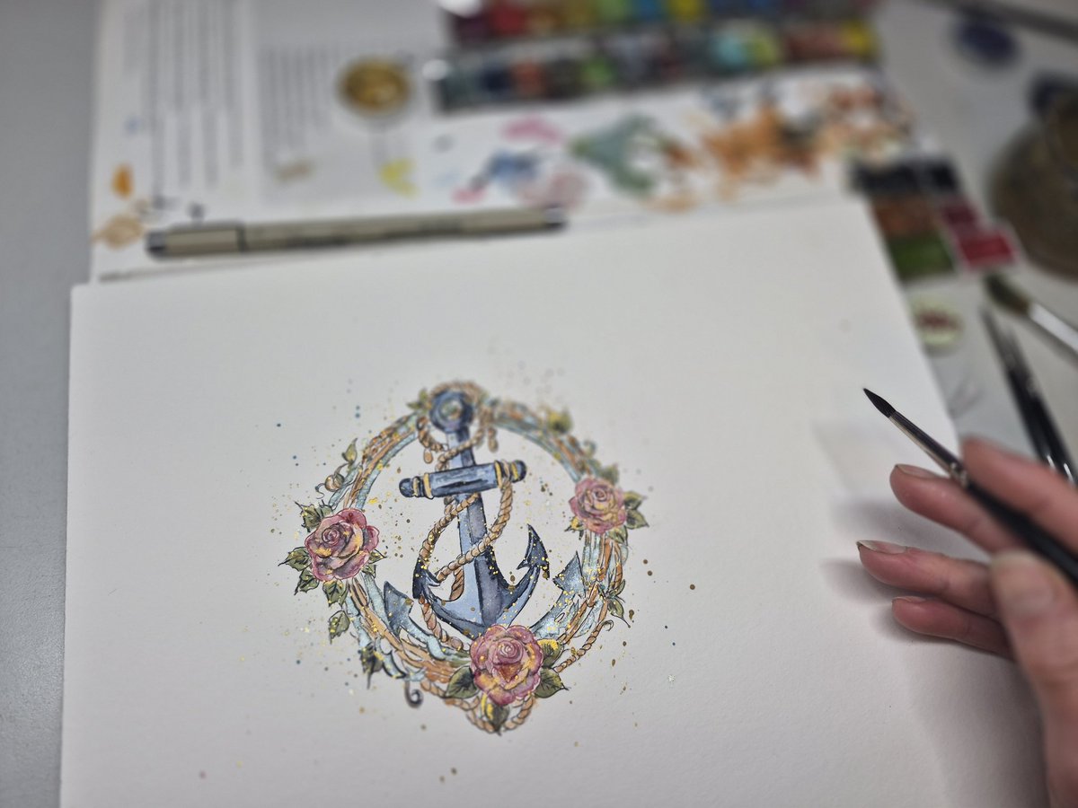 wandklex's tweet image. Ups, #workinprogress Foto heute Nachmittag vergessen, eben wurde das hier fertig.
Freie Arbeit, packe ich nun in einen Rahmen und bis ca. 22 Uhr ist es dann im Original im #wandklex Shop zu finden.