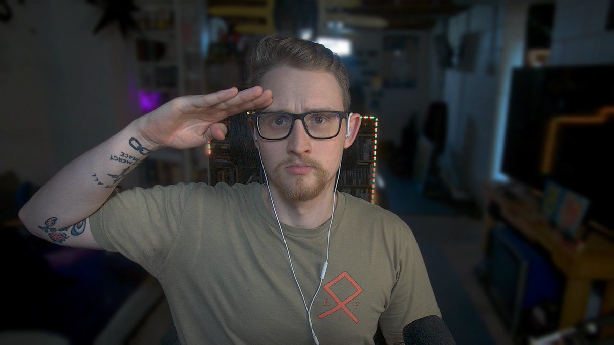 Sometimes I wonder why I'm taken seriously, but I'm serious enough to get away with being an absolute goofball, but also professional enough to keep it all together.

Locked in today boys.