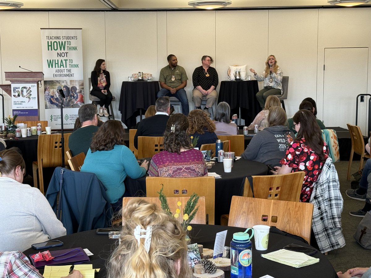 ms_forestry's tweet photo. MFA education &amp; outreach coordinator, Jonathan Smith, recently attended the 2026 @PLT Annual Conference. During a conference panel discussion, Jonathan spoke about MFA's successful connection with homeschool families &amp; programs through dedicated homeschool PLT workshops. https://t.co/huv1NKrjIf