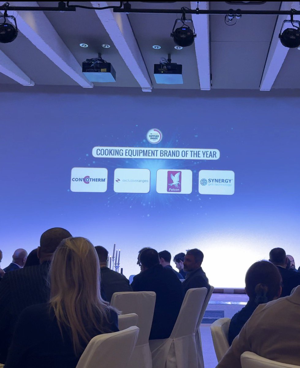 exclusiveranges's tweet photo. Such a lovely afternoon at @Caterertweets Supplier of the Year Awards!

We were proud that @exclusiveranges was shortlisted for Cooking Equipment Brand of the Year. While we didn’t take home the award, it’s an honour to be recognised alongside such great names in the industry. 🩷 https://t.co/0UcgKBPc76