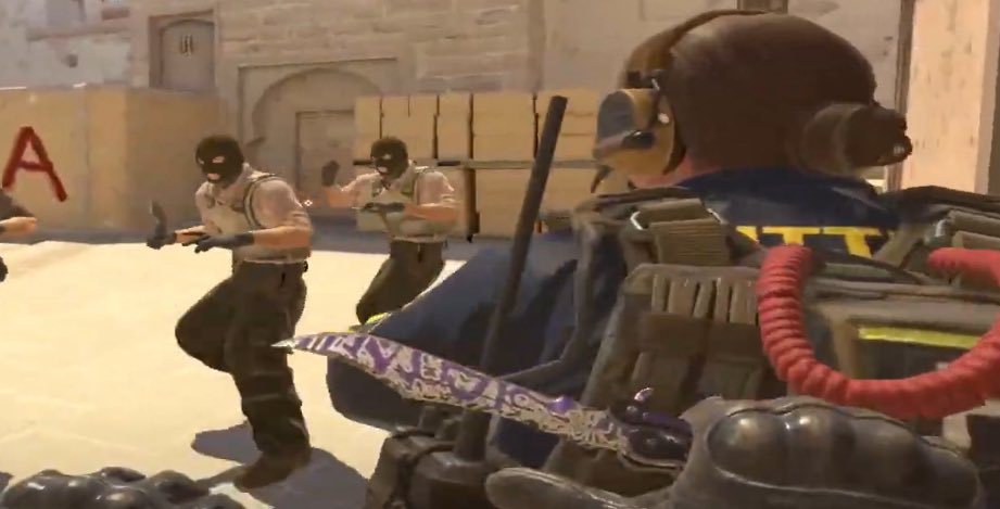 roycecsgo's tweet photo. @BlkkCS In game pov https://t.co/S2WINf21Z5