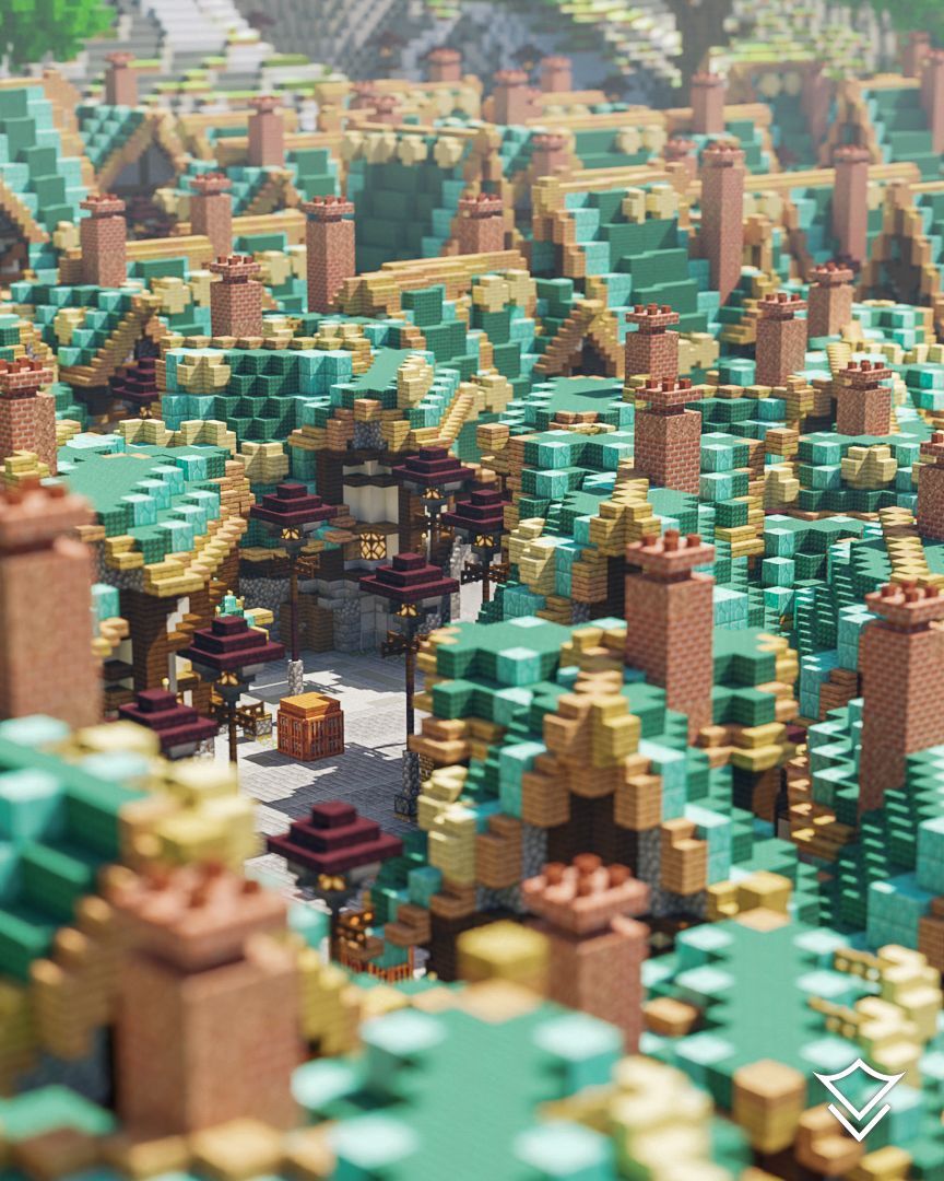 VarunaLLC's tweet photo. Throwback to CARALIS — a medieval Minecraft city set among towering peaks, with a monumental castle at its heart. 🏰 

⬇️ Download from the Varuna Store. 
https://t.co/o3NmUDp3KM 

#Caralis #VarunaBuilds #VarunaLLC #Minecraft #MinecraftBuilds #MedievalMinecraft #MinecraftCastle https://t.co/r4OPkwGlee