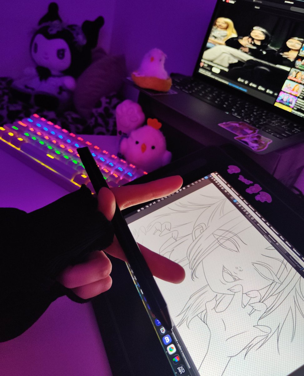 devi1canvas's tweet image. In process right now🥹💖
✨What do you draw today?✨
#wip #process #art #artist