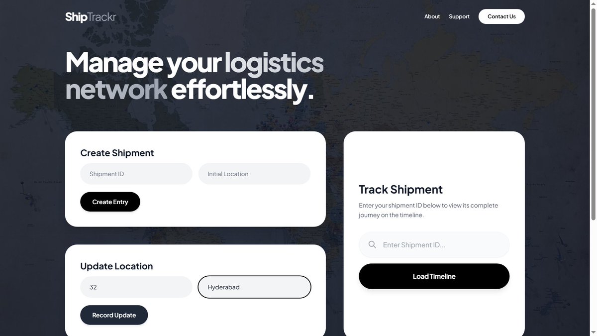 aniketm36165216's tweet image. Shipment tracking is easy to fake.

So we built ShipTrackr!

A blockchain-based system where every update is permanent and transparent.

No fake updates. No hidden edits.

Built with the team 🔥
Demo: drive.google.com/file/d/1vl5VPl…

#coding #blockchain #development #dsa #hiring #cool