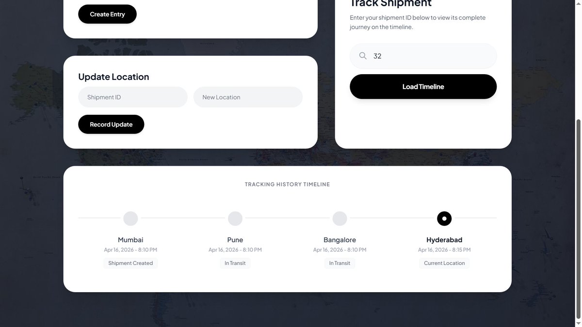 aniketm36165216's tweet image. Shipment tracking is easy to fake.

So we built ShipTrackr!

A blockchain-based system where every update is permanent and transparent.

No fake updates. No hidden edits.

Built with the team 🔥
Demo: drive.google.com/file/d/1vl5VPl…

#coding #blockchain #development #dsa #hiring #cool