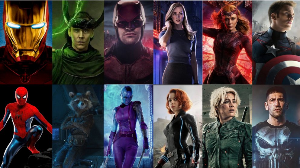 Diego865244's tweet image. My top favorite #MCU characters Part 1:
1. #IronMan
2. #Loki
3. #Daredevil
4. Karen Page
5. #ScarletWitch
6. Steve Rogers / #CaptainAmerica
7. #SpiderMan
8. Rocket Racoon
9. #Nebula
10. #BlackWidow
11. #YelenaBelova
12. #Punisher
