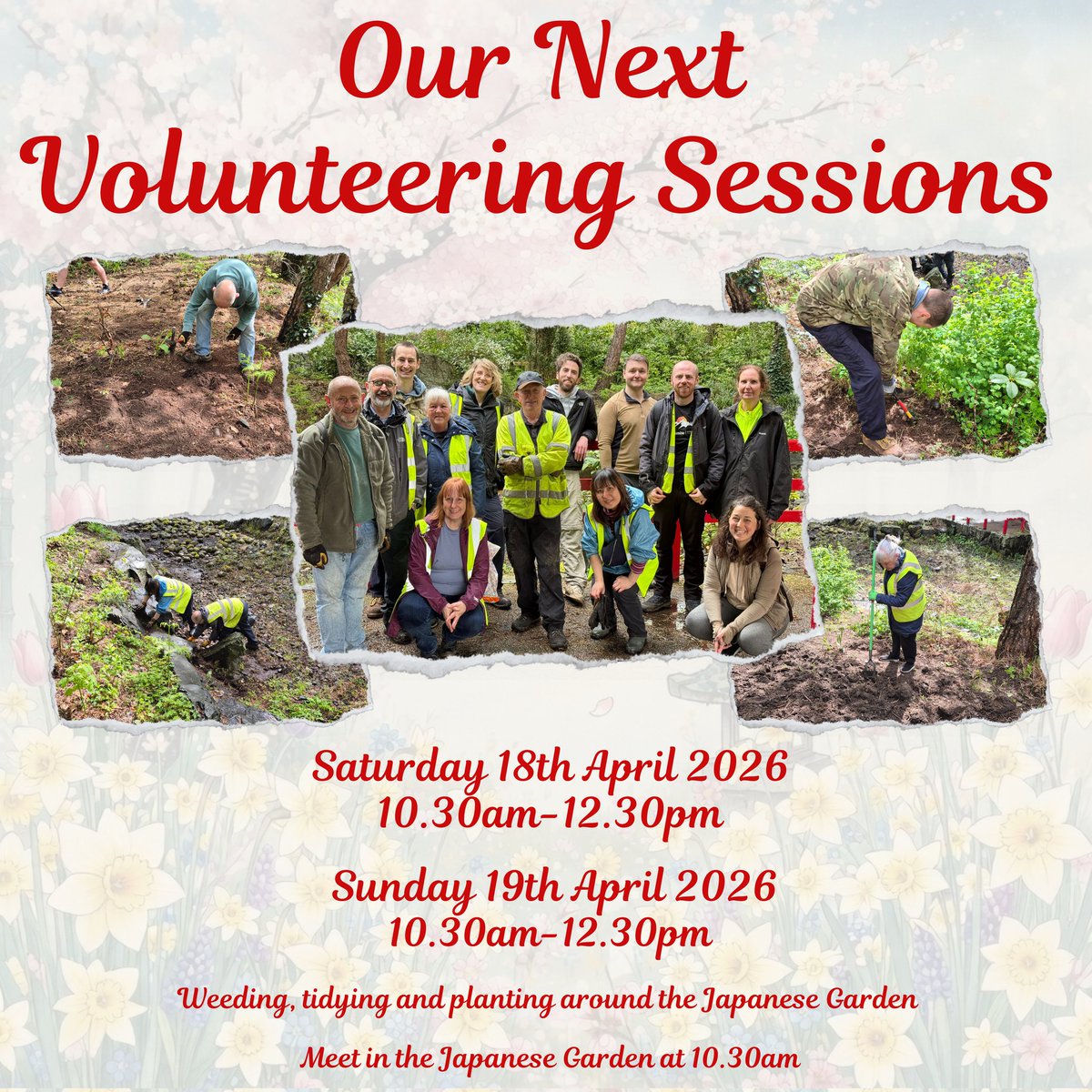 FestivalGardns's tweet image. ⭐️ Volunteering weekend ⭐️

Join us this weekend at Festival Gardens for one of our volunteering sessions. 🌸🇯🇵

No experience is necessary, and all tools are provided. 🛠

We hope to see you there! 🌳

#FestivalGardens #Volunteering #Community #Liverpoolparks