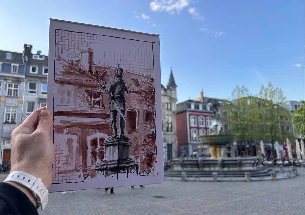 kplx_art's tweet image. Aachen 16.4.26
#urbansketch