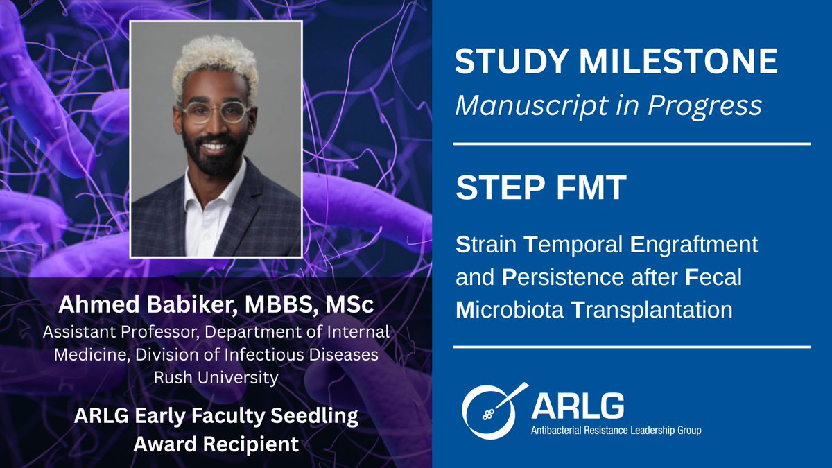 Antibacterial Resistance Leadership Group tweet media