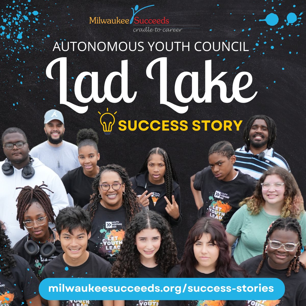 MKESucceeds's tweet image. What happens when youth are given real decision-making power? Real change. 

Our newest #SuccessStory highlights the Autonomous #YouthCouncil placement at @LadLakeInc, where youth helped amplify student voices, shape policies and spark ideas for change.
milwaukeesucceeds.org/success-stories