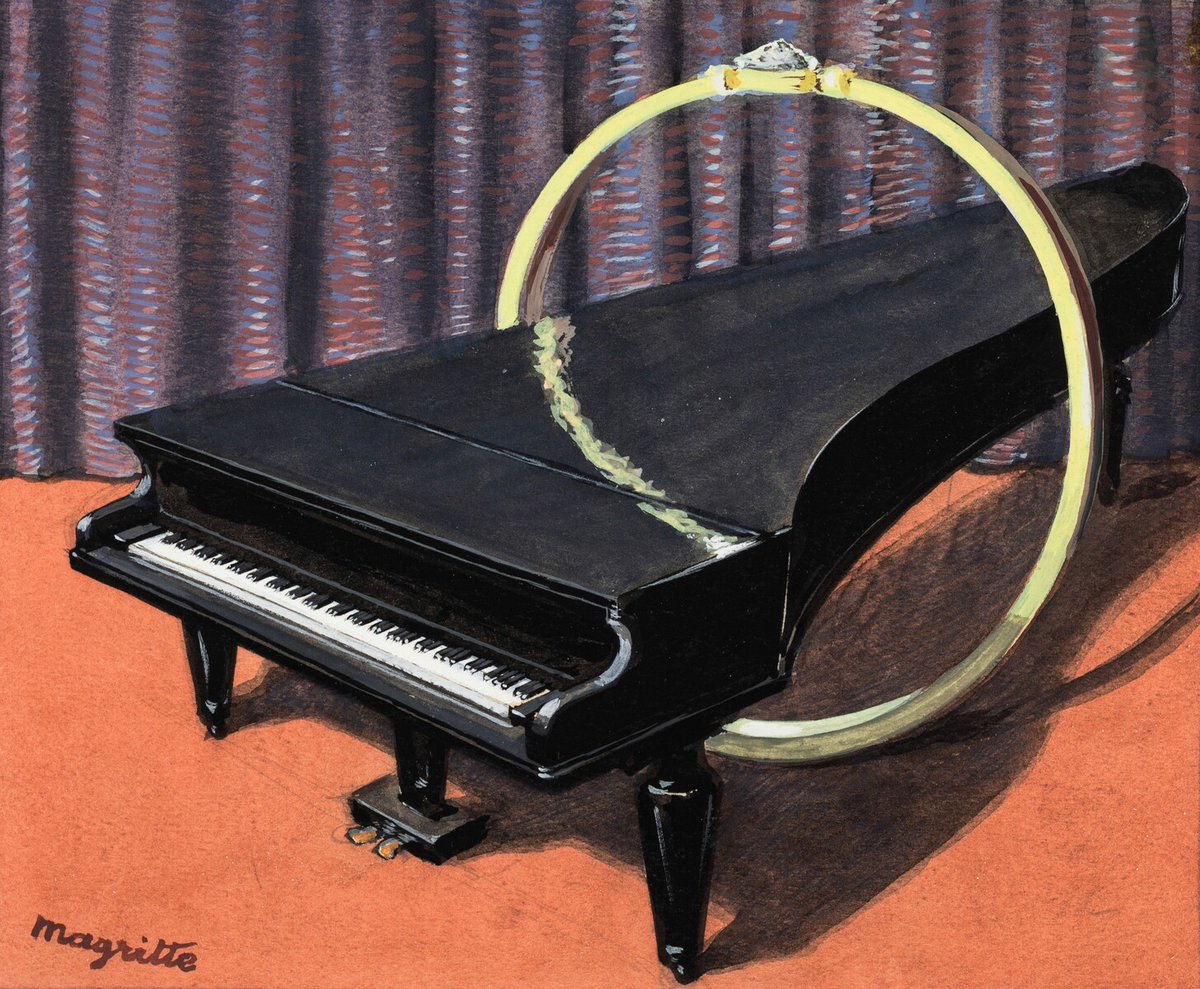 La main heureuse / The happy hand #artbots #magritte