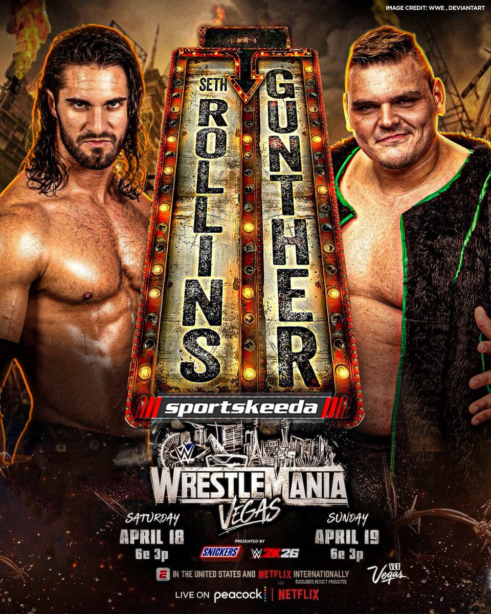 Tyler Black has played his mind games, but can The Ring General Walter defeat him at WrestleMania 42 to prove the world that he's the better wrestler?

#ManiaWithSK