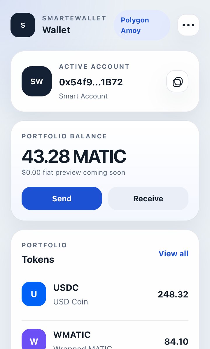 gopiinho's tweet photo. day 9

asked claude to create a basic wallet layout for me

learned a lot about configuring an extension, more to do tomorrow

updated the backend to help integrate it with this WXT + React extension

will share this more often since my girlfriend suspects I have not been working on this