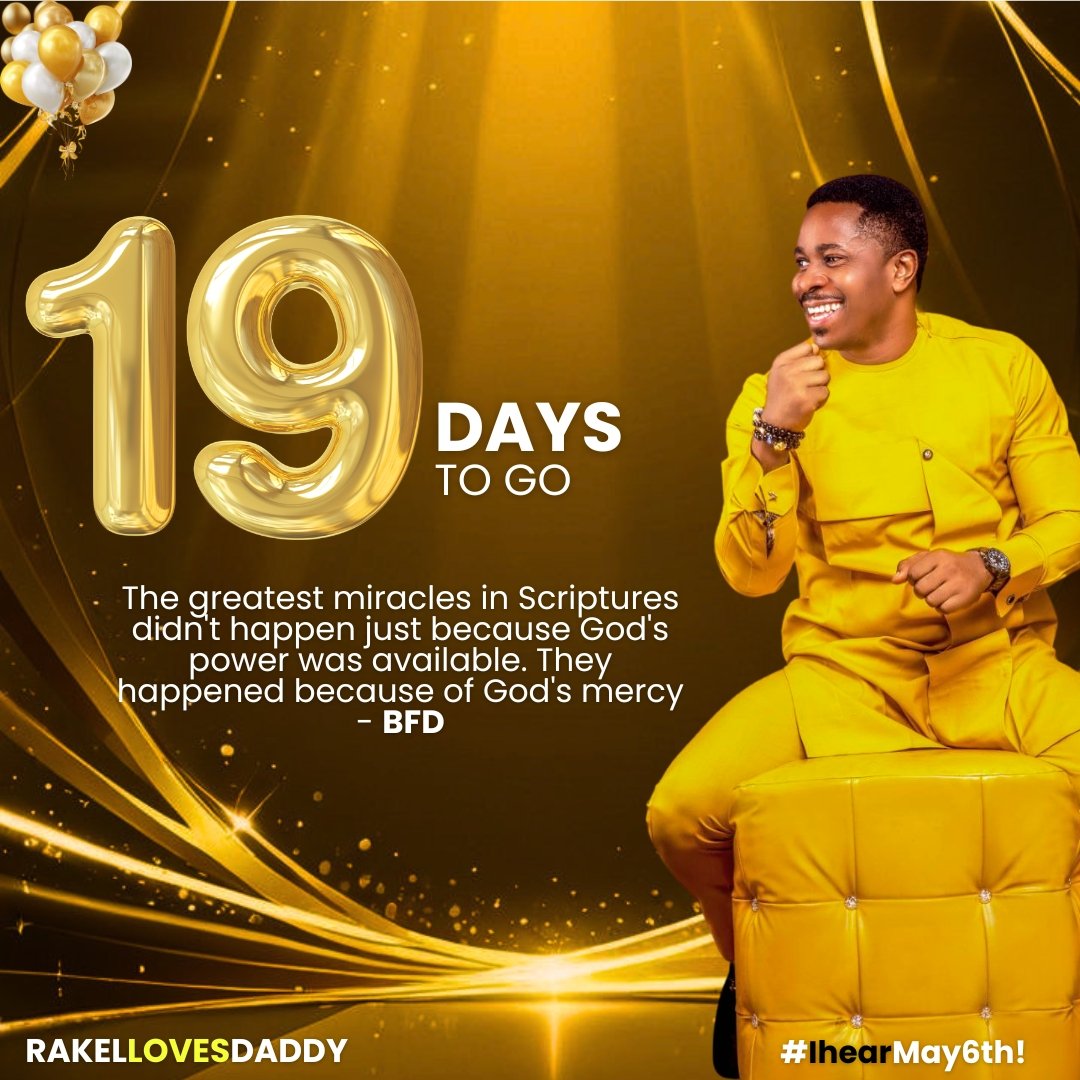 Jedidiah_FD2's tweet photo. I am counting down with an overflow of joy and gratitude Dad🙌🎉😁✈️
#birthdayloading
#bfdtribe https://t.co/ammyY8B0oz