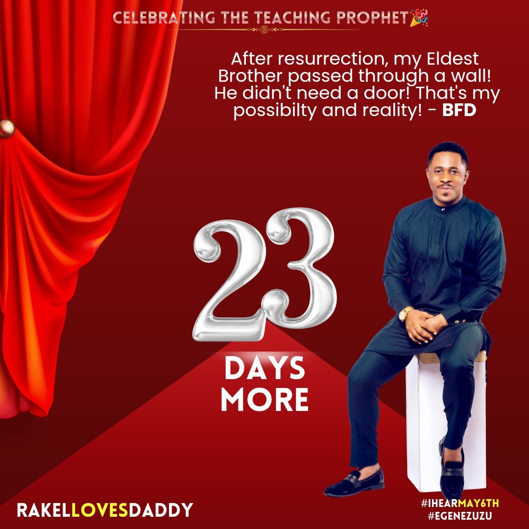 Jedidiah_FD2's tweet photo. I am counting down with an overflow of joy and gratitude Dad🙌🎉😁✈️
#birthdayloading
#bfdtribe https://t.co/ammyY8B0oz