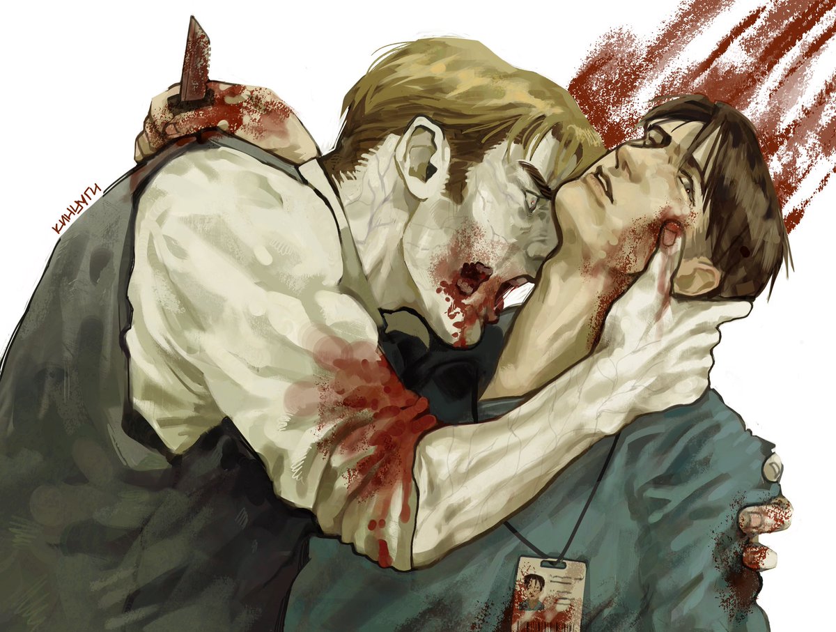 kintsugi_Zh's tweet image. reposting cuz I have nothing to post🤩 #eruri #aot