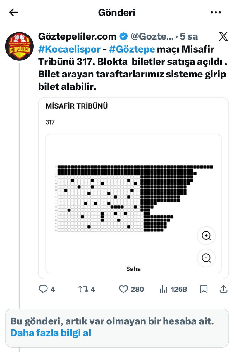Artık var olmayan bir hesaba ait diyor hesabını kapatmış yani bravo ya ne diyim ki size ne gerek vardı adam kötü bişey yapmadı ki #erdemşanlı