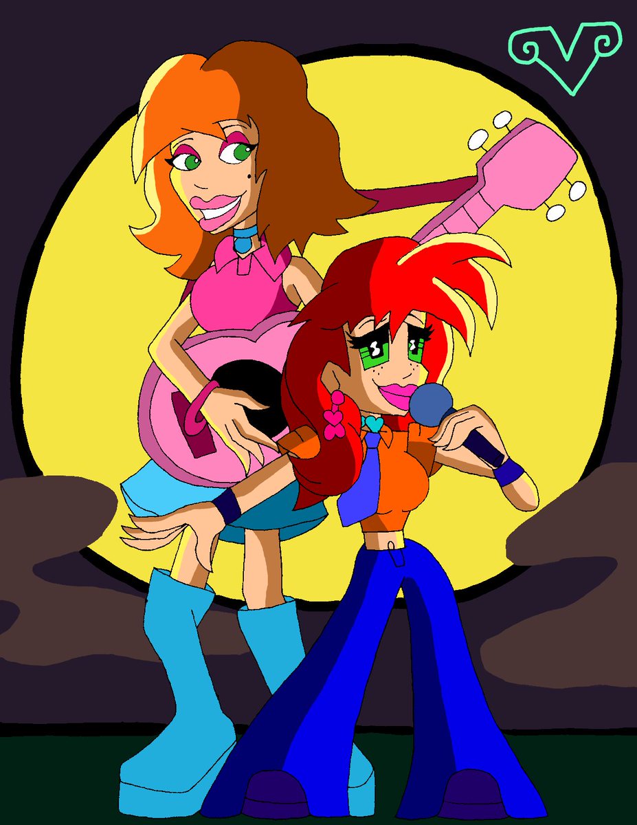 Paranormal musical investigators. 
#ParanormalDiva #Prozzak #Supernatural #Cryptids #Drawing