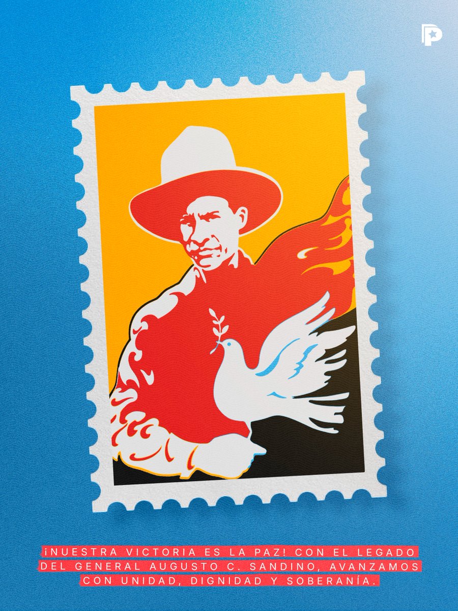 🇳🇮✊ Con la fuerza del legado del General Augusto C. Sandino, el pueblo nicaragüense avanza unido, resguardando la tranquilidad y defendiendo con firmeza su dignidad y soberanía.

Cada paso es compromiso, cada acción es conciencia de lo conquistado. ❤️🖤🔥