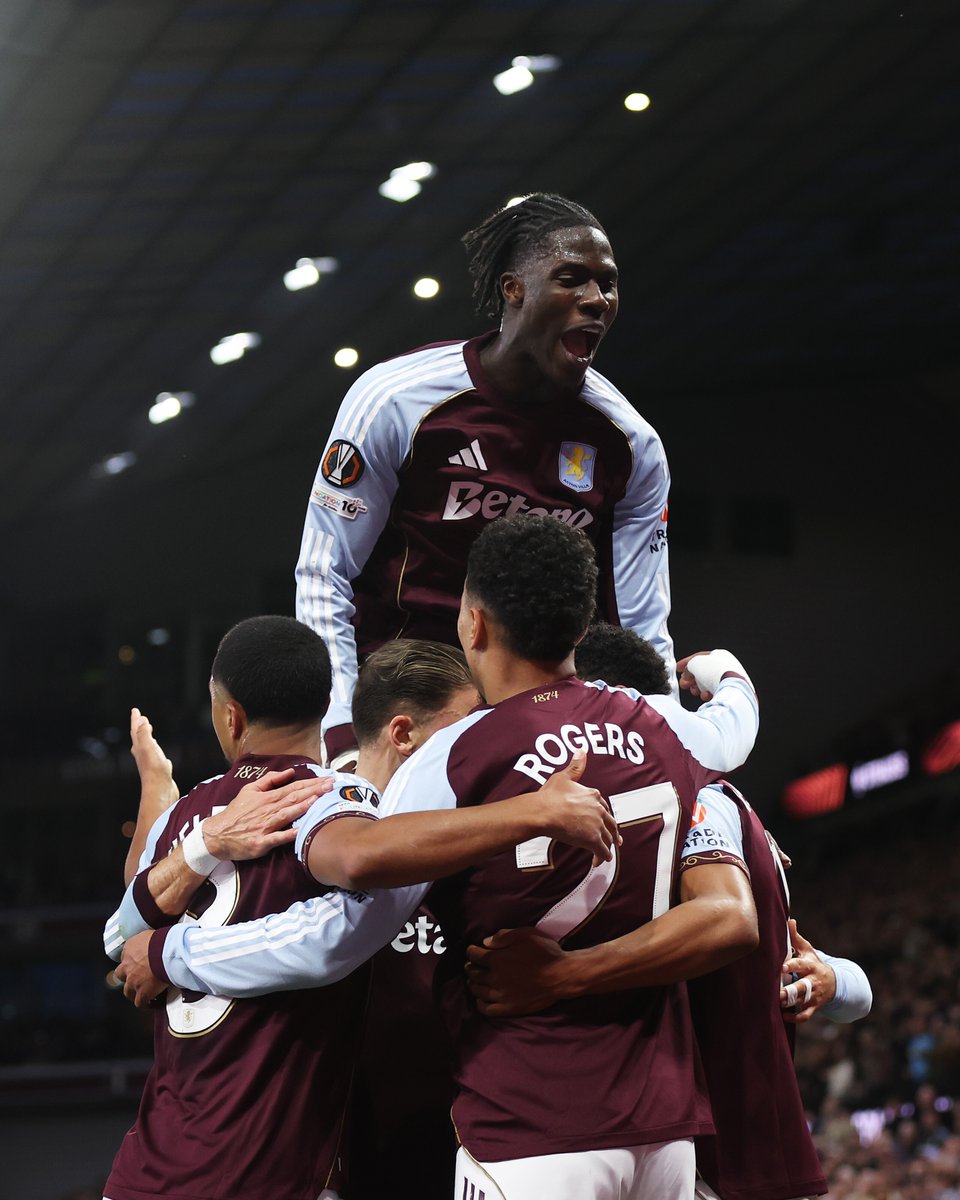 EuropaLeague's tweet photo. Perfect start for Villa 😤

⚽️ Watkins
⚽️ Buendía

#UEL https://t.co/NQRyhh1cJv