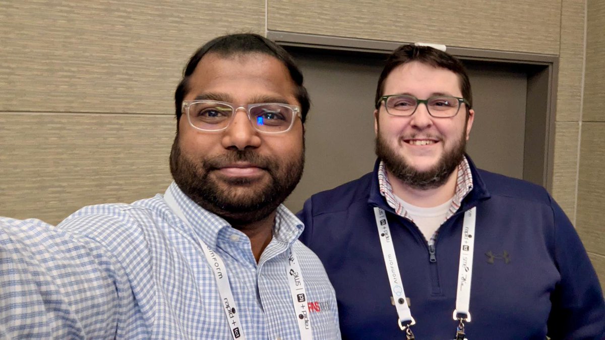 Fastechllc's tweet image. The Value of Being There in Person! Rapid + TCT

Over the past few days, we have had the chance to connect face to face with partners, customers, and new contacts across the industry.

#AdditiveManufacturing #IndustryCollaboration #BusinessConnections #RapidTCT2026