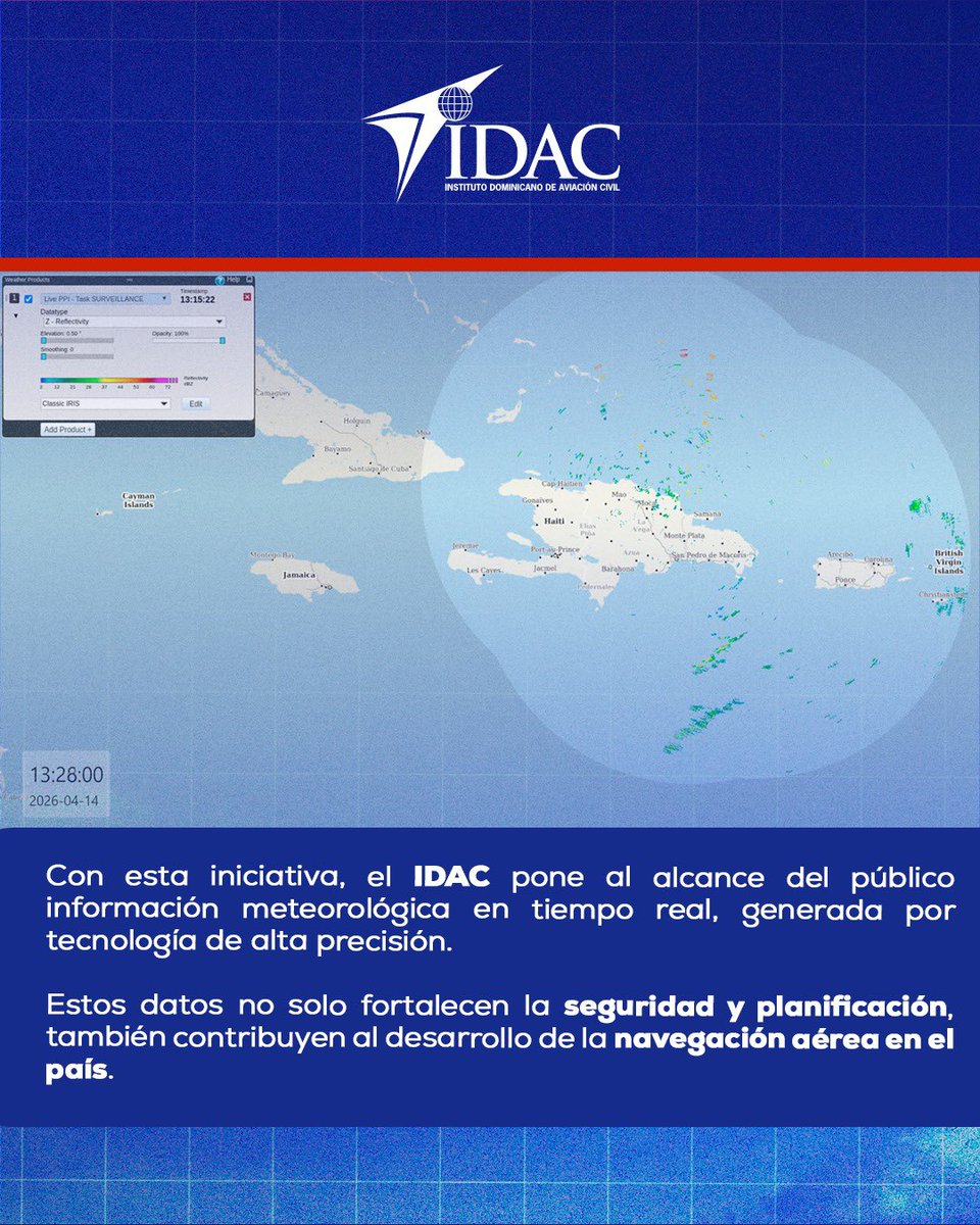 Instituto Dominicano de Aviación Civil tweet media