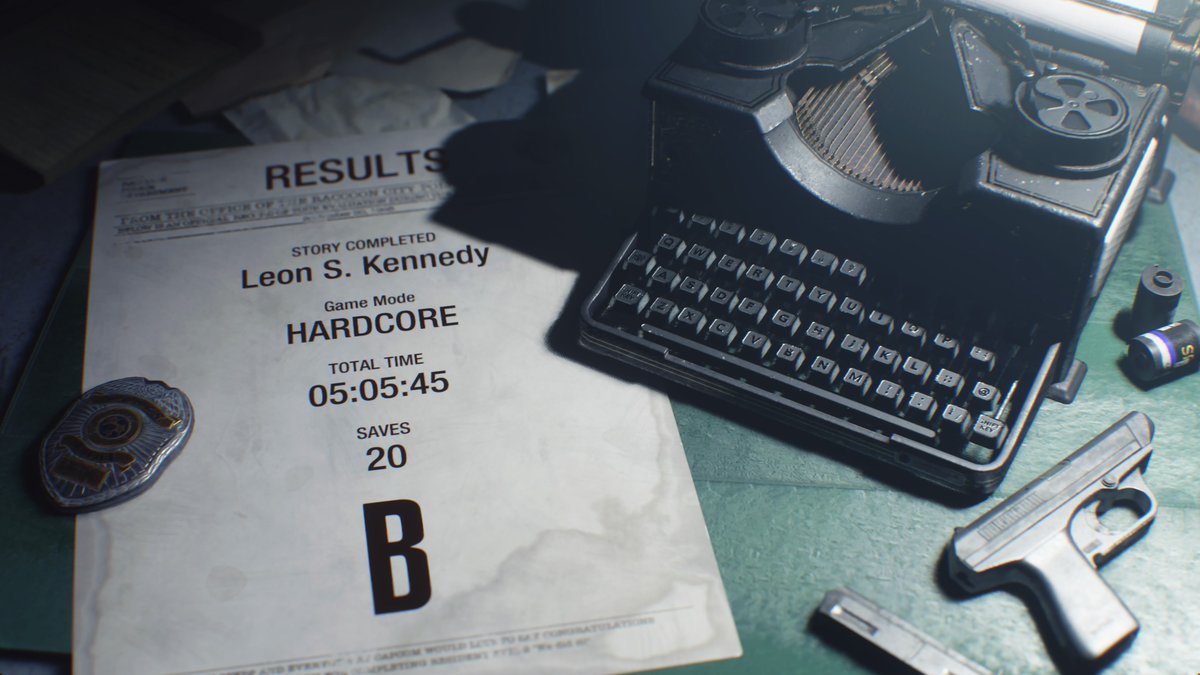 That’s Leon’s run done. I’m gonna start Claire’s tomorrow which should probably be easier with the grenade launcher.
