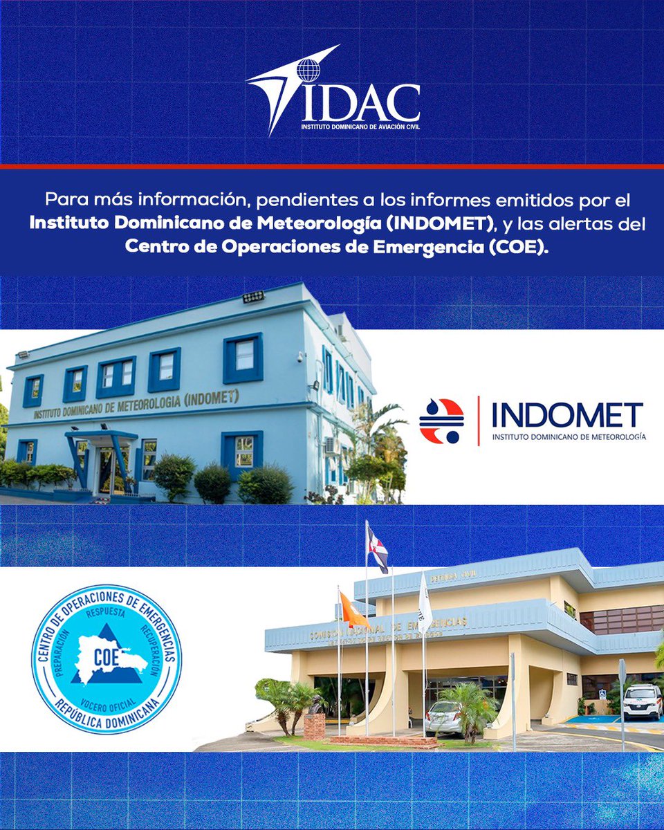 Instituto Dominicano de Aviación Civil tweet media