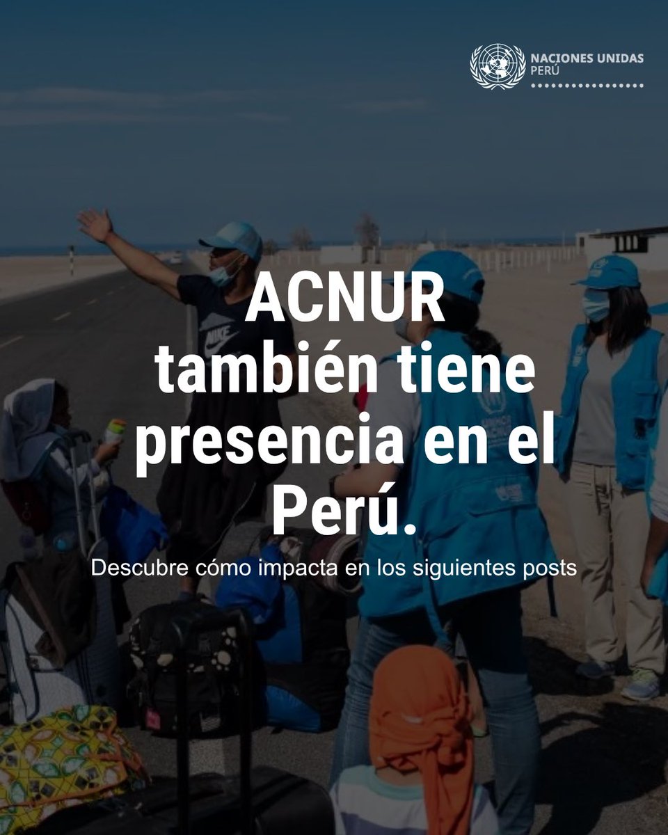Naciones Unidas Perú tweet media