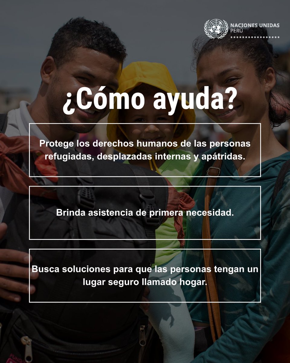 Naciones Unidas Perú tweet media
