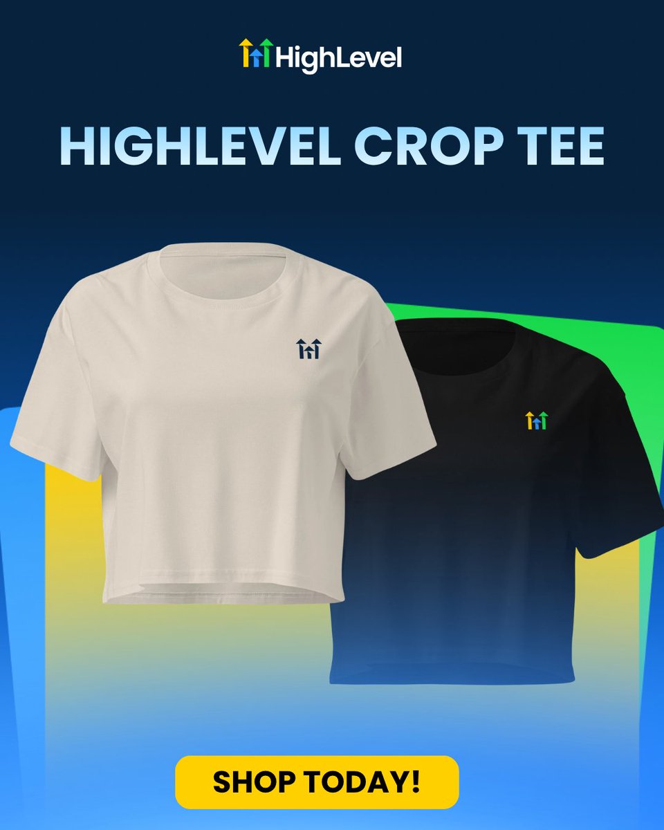 gohighlevel's tweet image. Not us dropping merch hotter than your competitors' Q1 results. 💀
Grab yours. store.gohighlevel.com

#HighLevel #GoHighLevel #NewDrop